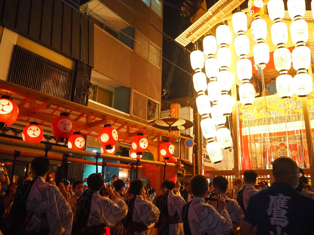 祇園祭　23日の宵山