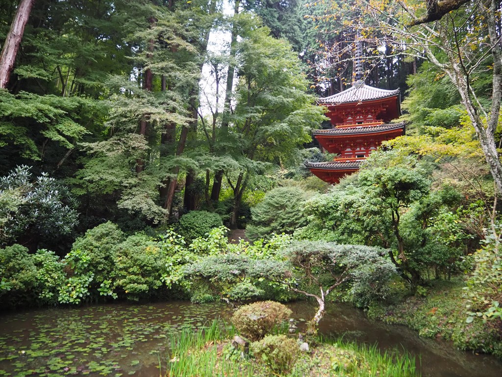 岩船寺の風景