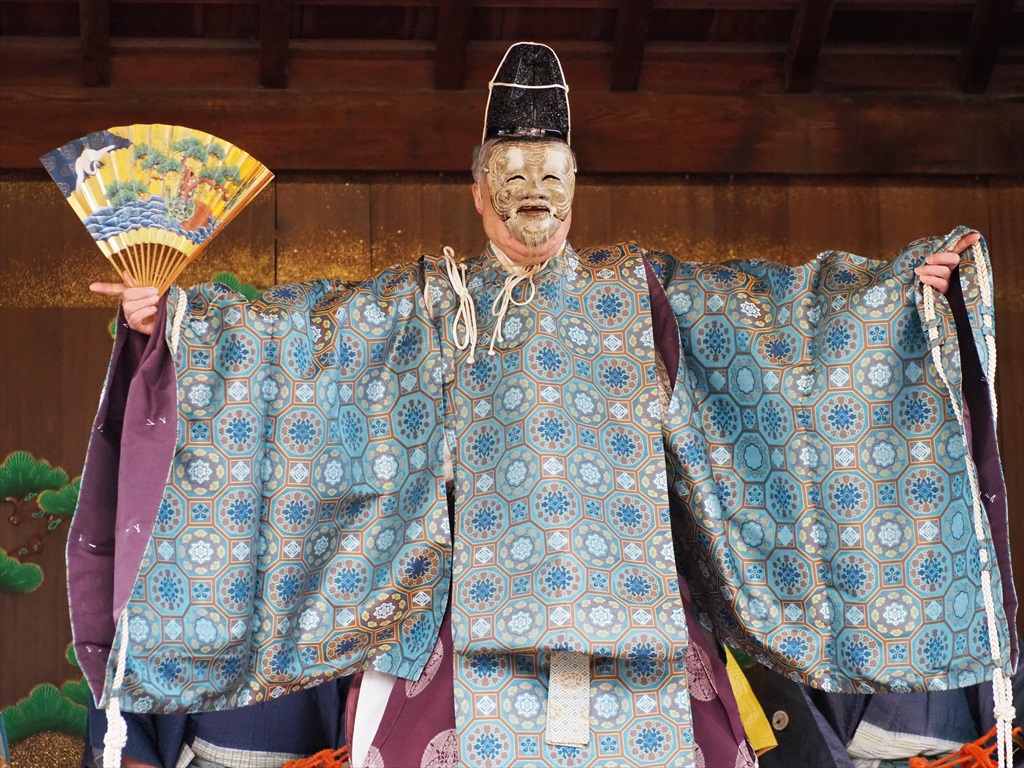 八坂神社の初能奉納　2024年