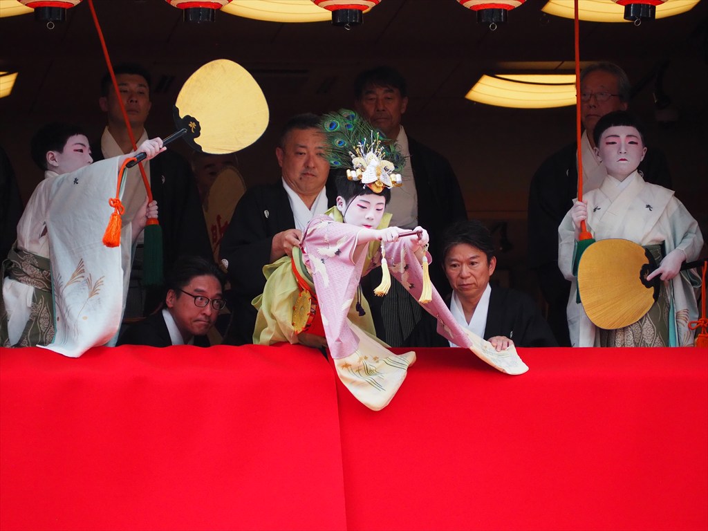 祇園祭　稚児舞披露　2025年
