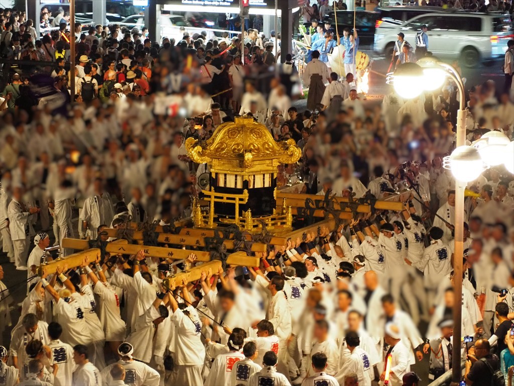 祇園祭　神輿洗式　2025年