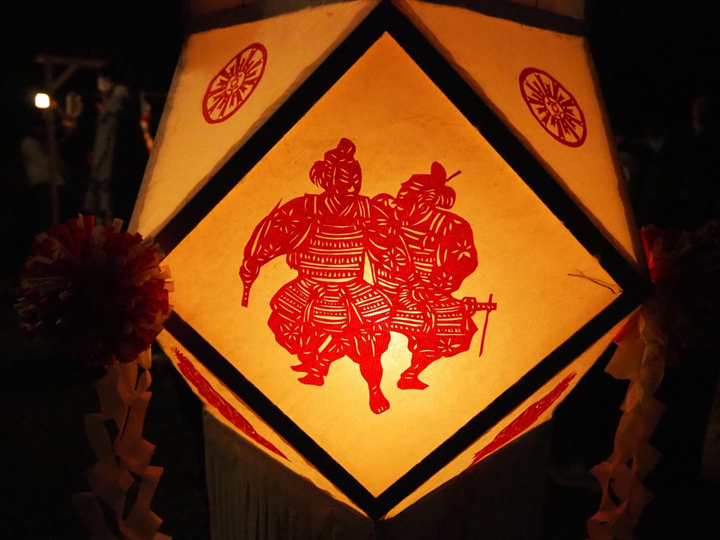 久多の花笠踊　2025年　上の宮神社から大川神社へ
